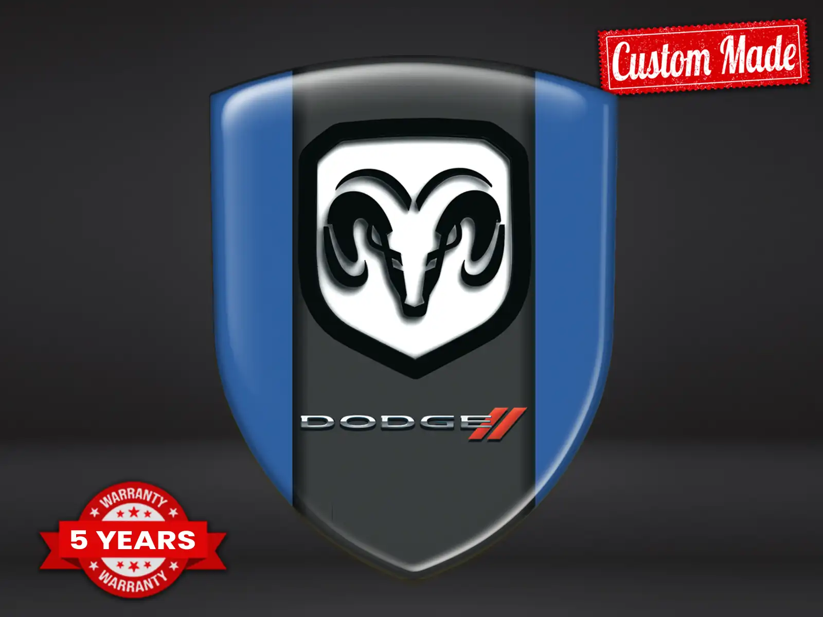 Dodge Adesivi Grandi Auto Max Durevoli Moderni Chic
